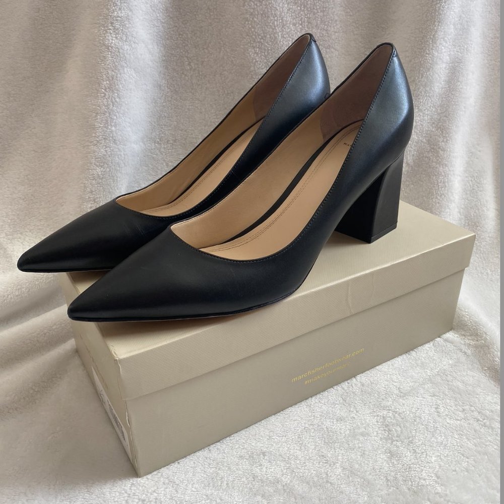 Zala Block Heel Pump MARC FISHER LTD